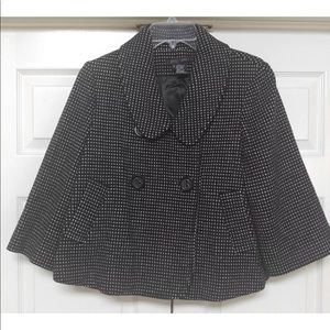 EUC Etcetera wool-blend swing coat